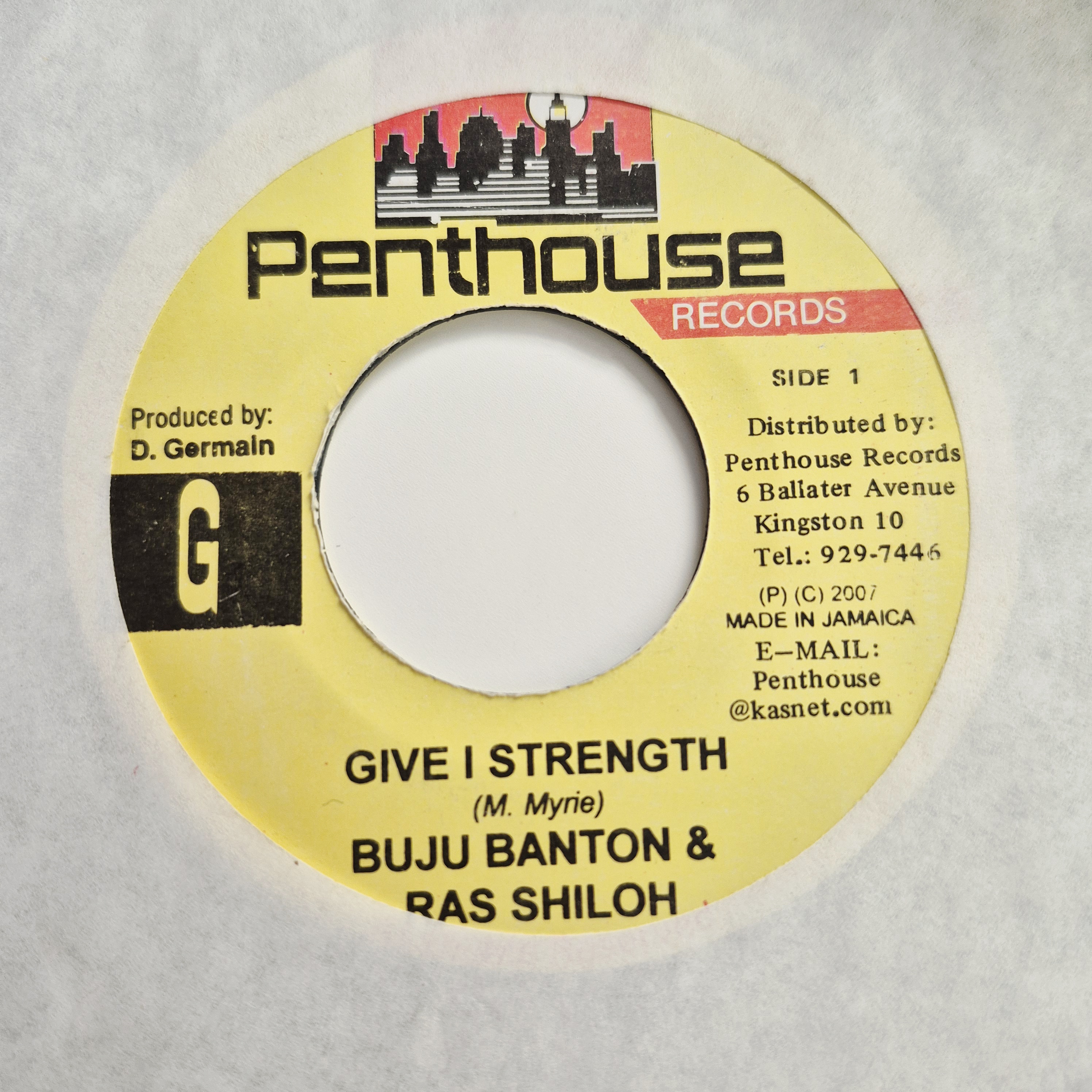 Buju Banton / Ras Shiloh – Give I Strength