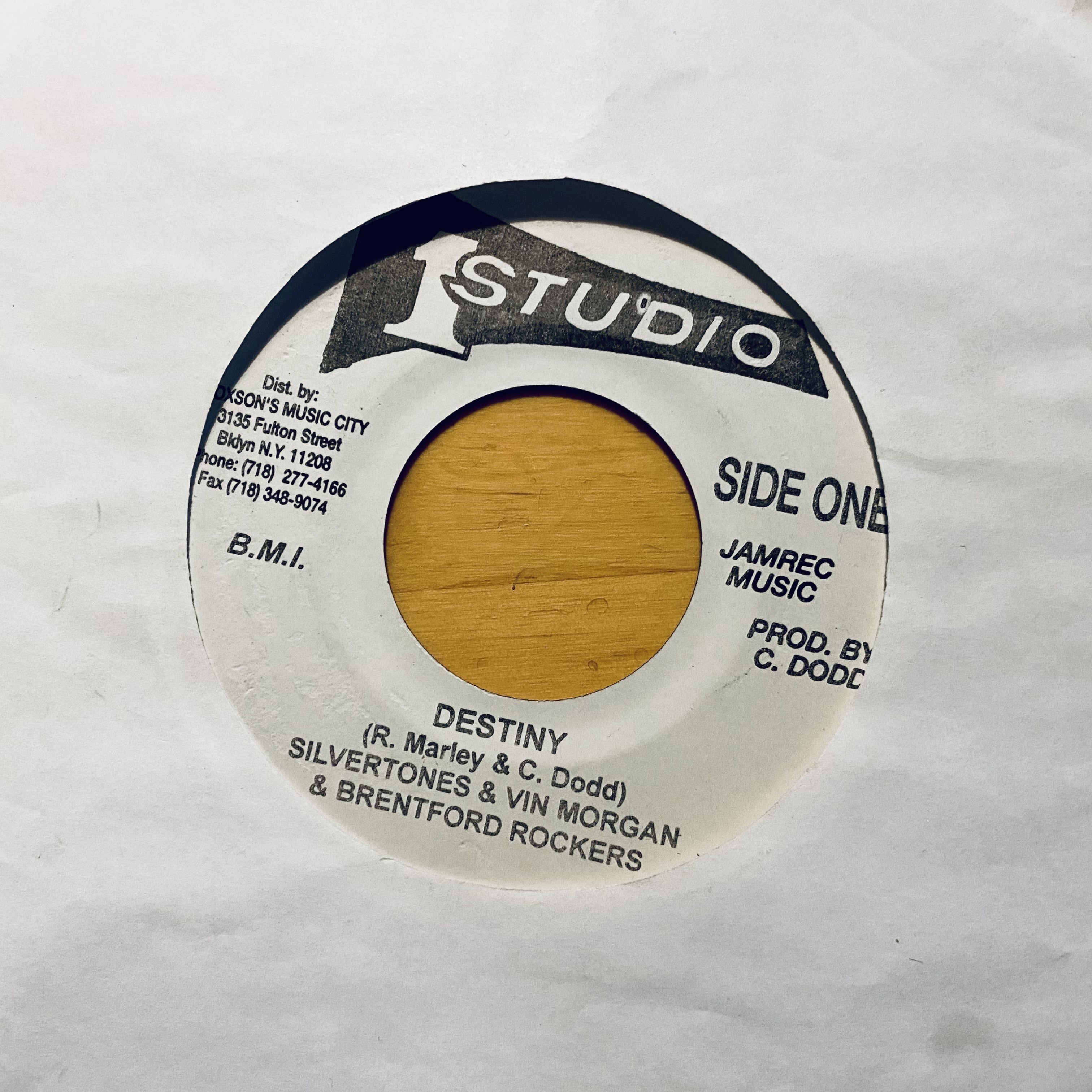 The Silverstone & Vin Morgan & Brentford Rockers - Destiny