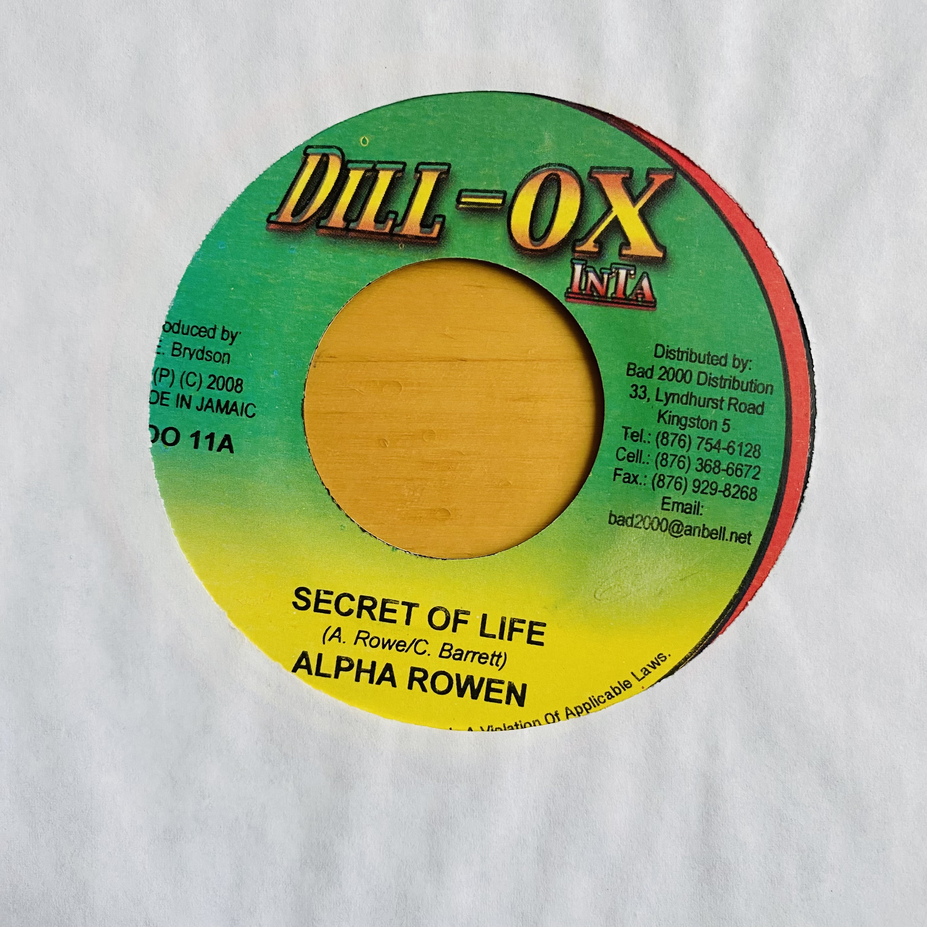 Alpha Rowen - Secrete Of Life