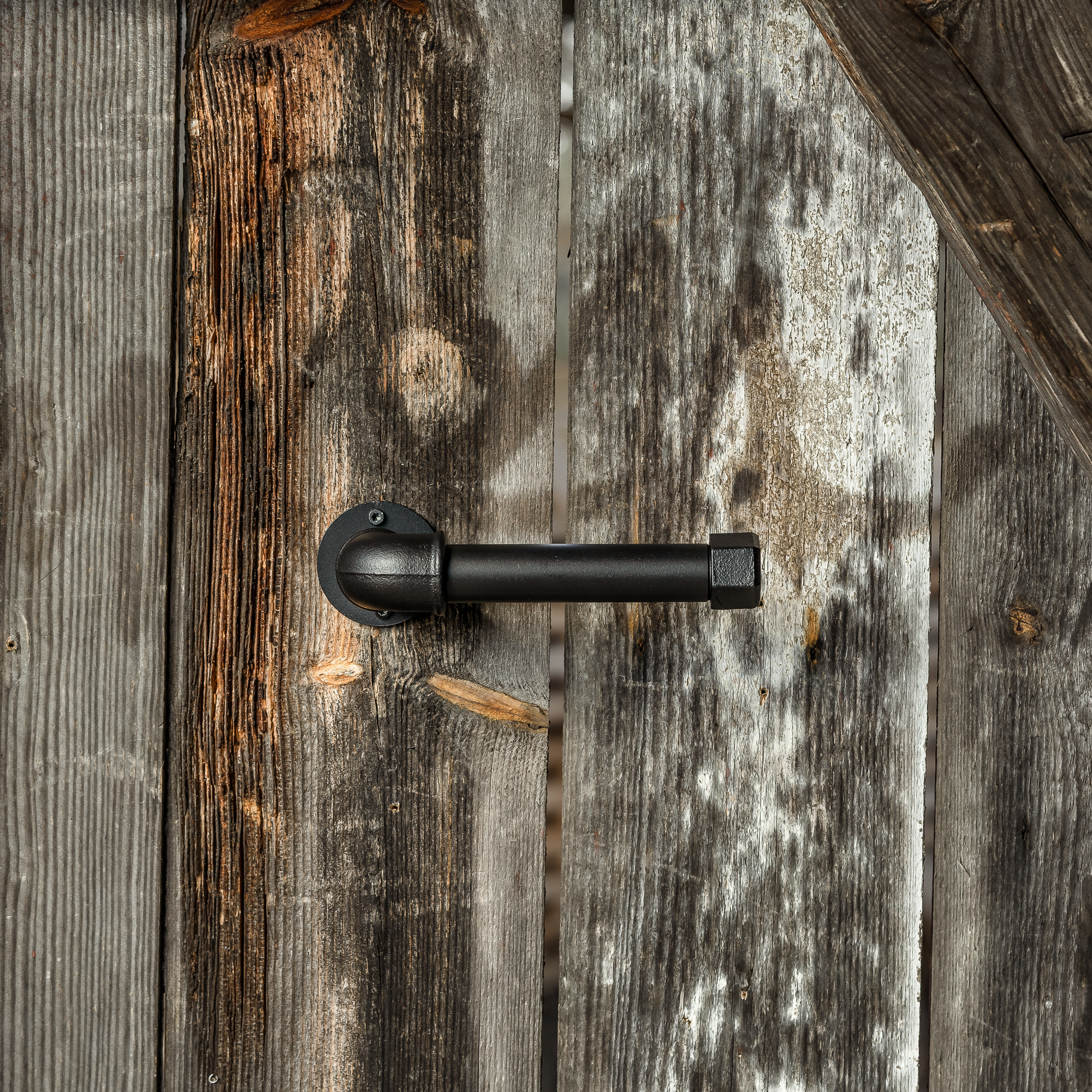 Toilettenpapierhalter in der Farbe Mattschwarz