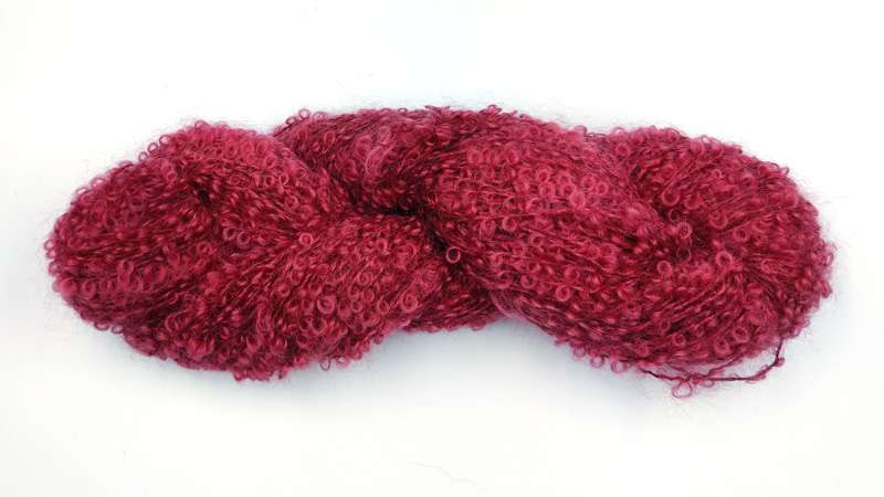 Mohair Bouclé yarn 100g - 9