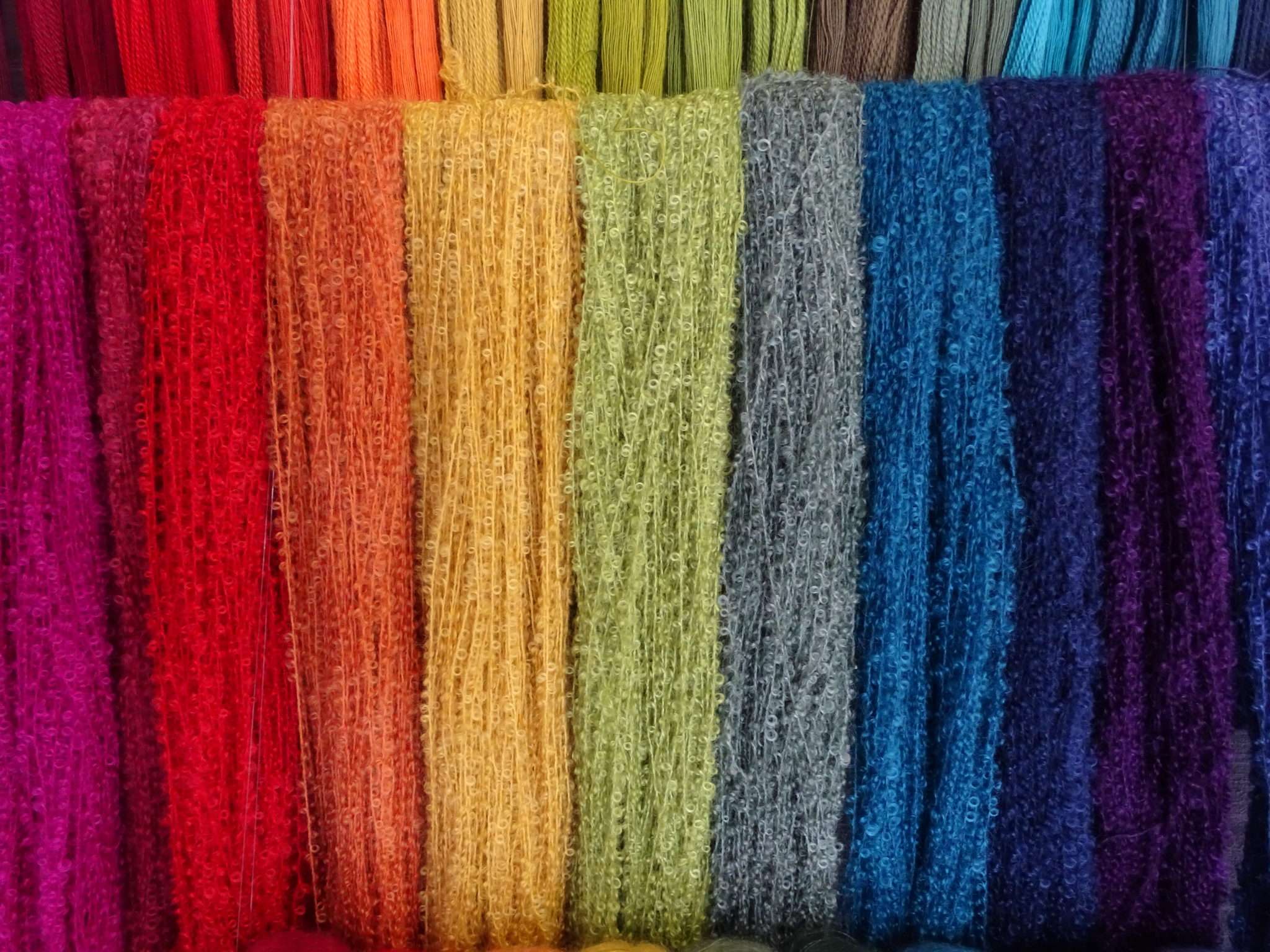 Mohair Bouclé yarn 100g