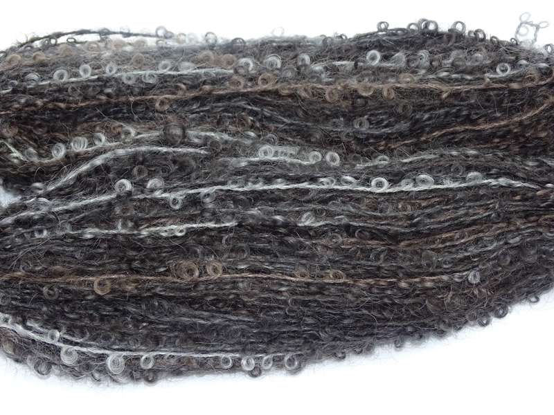 Mohair Bouclé yarn 100g - 16