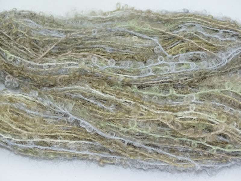 Mohair Bouclé yarn 100g - 17