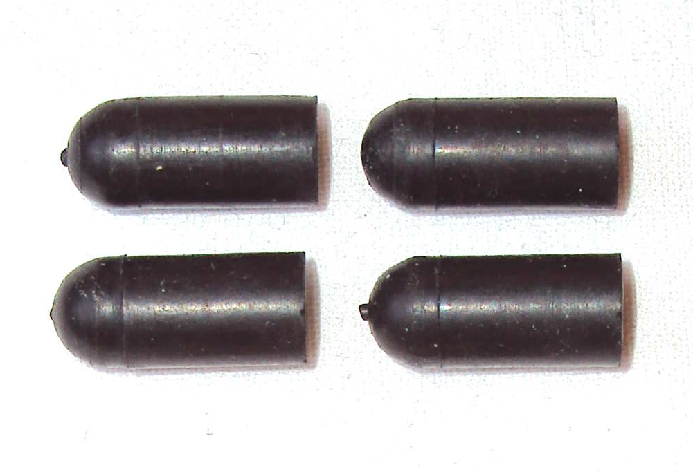 Universell gummiplugg 6.0mm - sats om 4