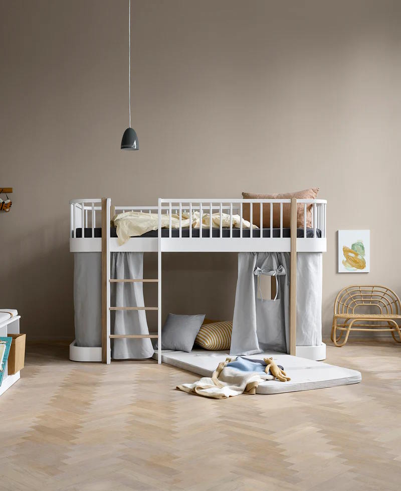 Halvhög Loftsäng Wood Collection Oliver Furniture - 2