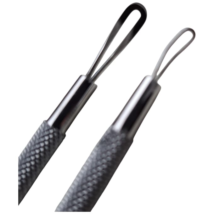 Pormaskklämmare, Black Head Remover med dubbla öglor, 12.5 cm lång - 2