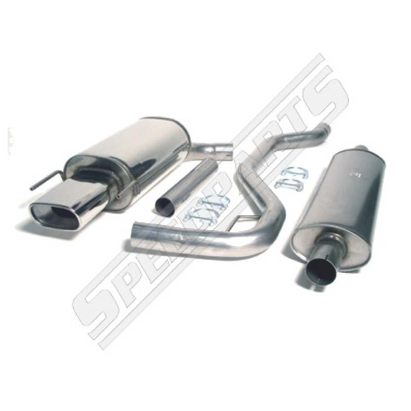 2.5" Sportavgassystem 58L 9-3 04-12