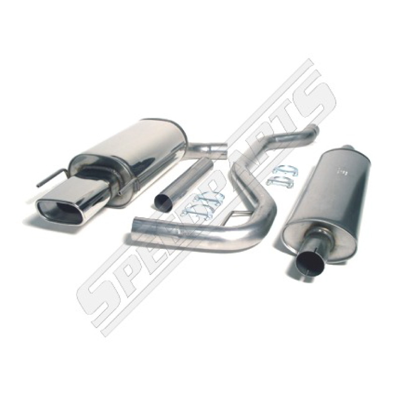 2.5" Sportavgassystem 9-3 03-12
