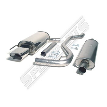 2.5" Sportavgassystem 9-3 03-12