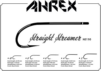 Ahrex Straight Eye Streamer S/E  NS110