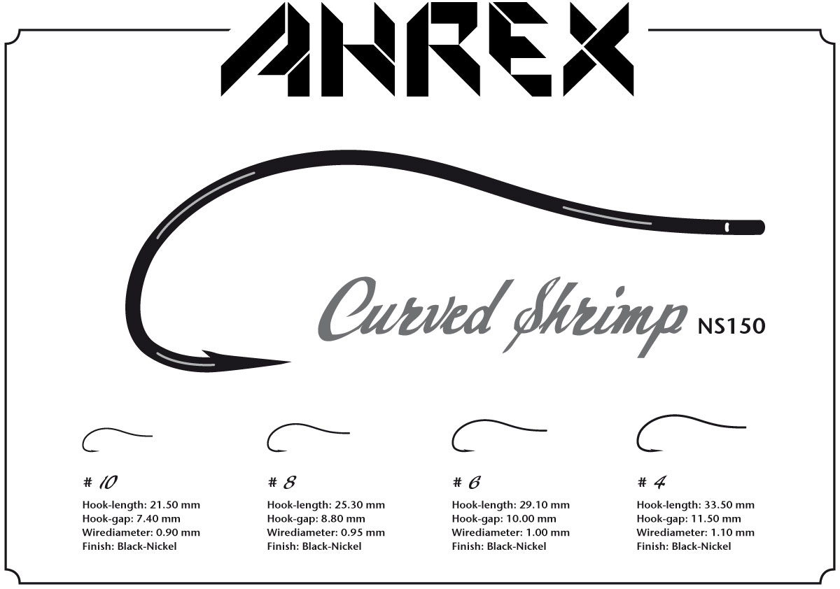 Ahrex Nordic Salt  Curved Shrimp  NS150 - 2