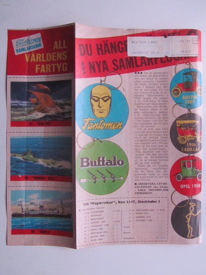 Fantomen 1967 11 Good - 2
