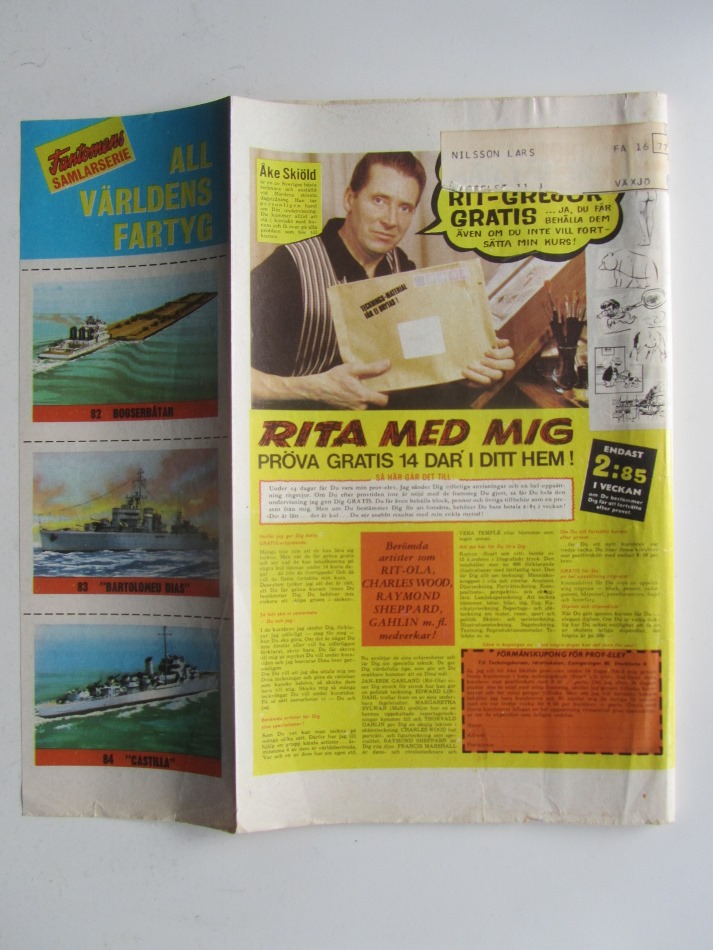 Fantomen 1967 16 Vg - 2
