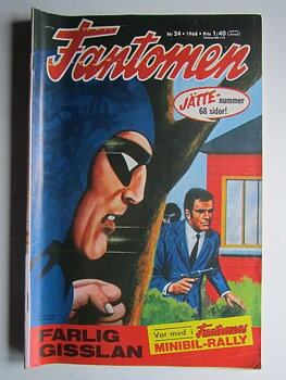 Fantomen 1968 24 Vg