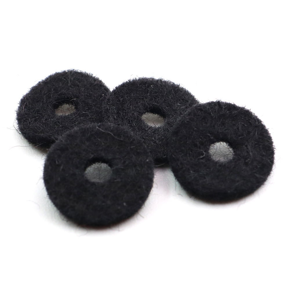 Schaller Strap Button Felt Washer (Black)