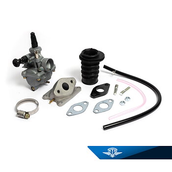 Förgasarkit komplett 16 mm, typ Mikuni. Honda MT50/MB50