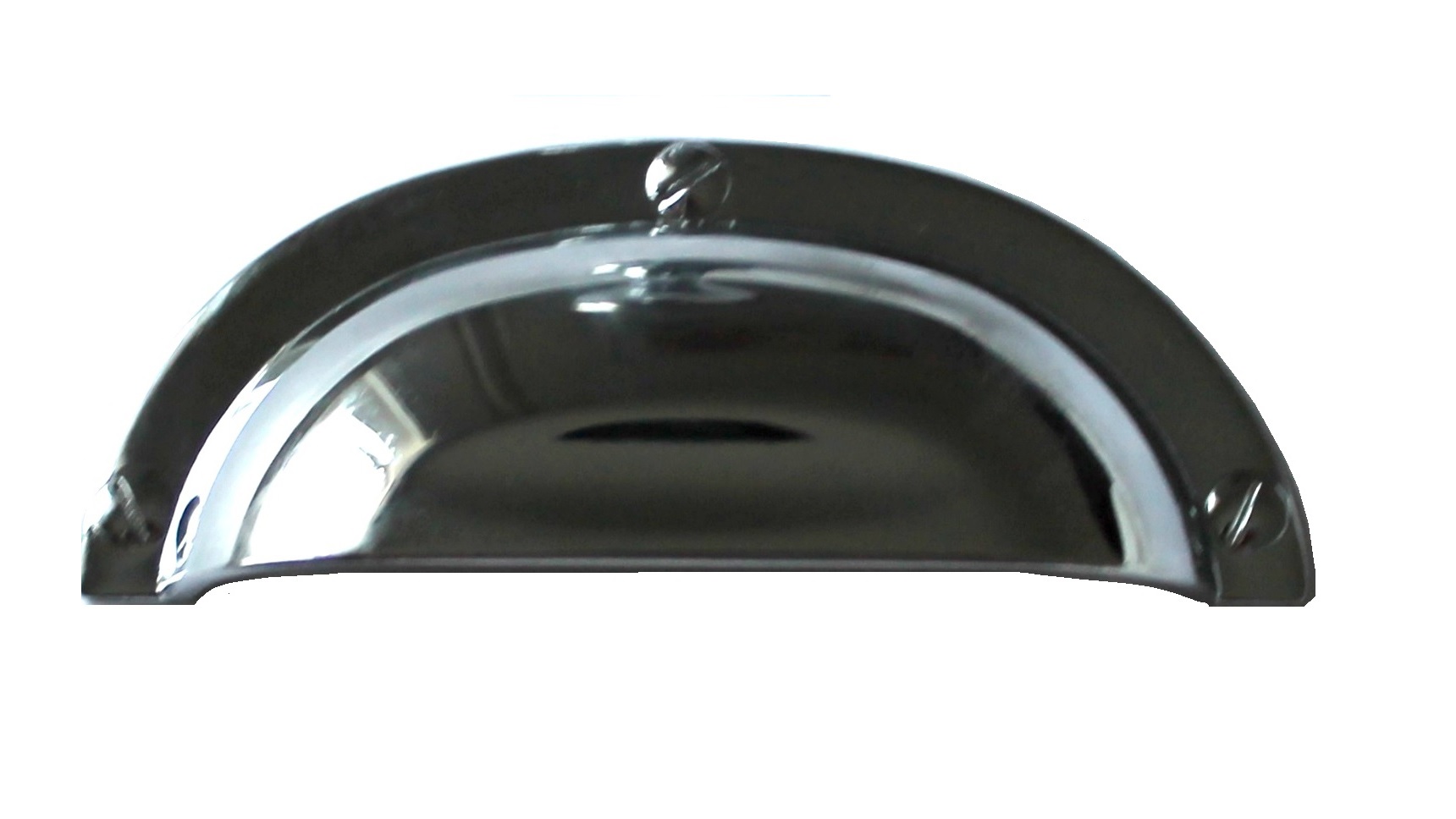Handtag retro antik stil silver blank chrome shabby chic lantlig stil
