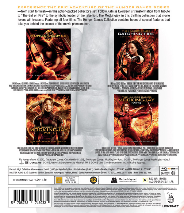 Hunger Games - Complete Box (Blu-ray) - 2