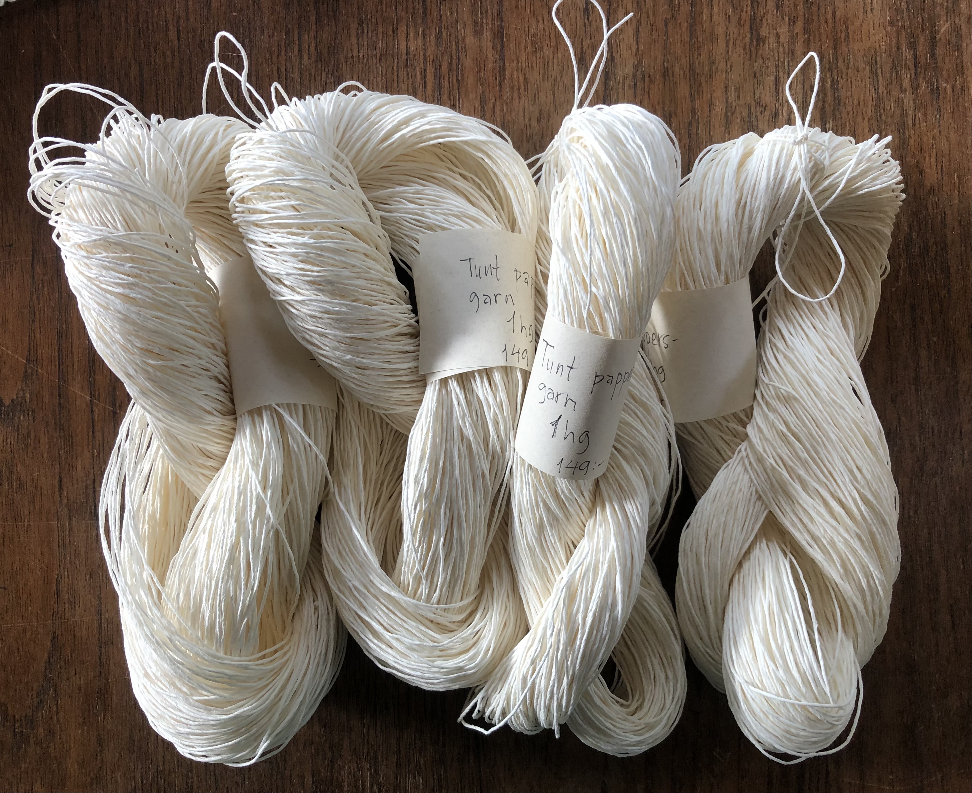 Thin paper yarn 100 g - 4