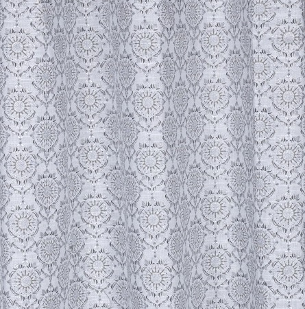Öljettlängder 2 st vita Blocktryck shabby chic lantlig stil Gårdsromantik