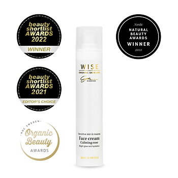 Face cream calming rose 50ml (fd. Vital) - WISE Organic beauty
