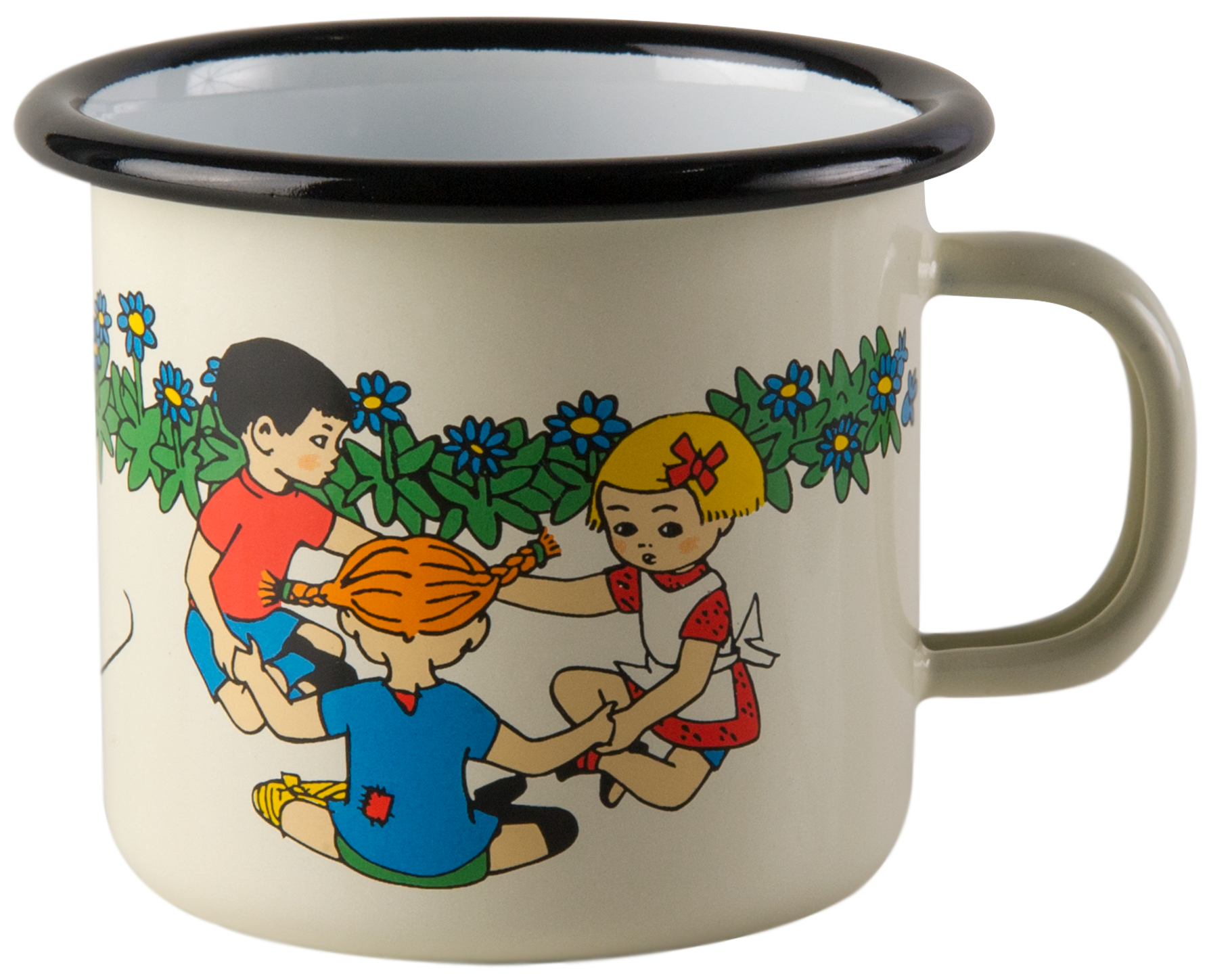 Pippi Långstrump Emaljmugg 2,5 dl - Pippi & Vänner