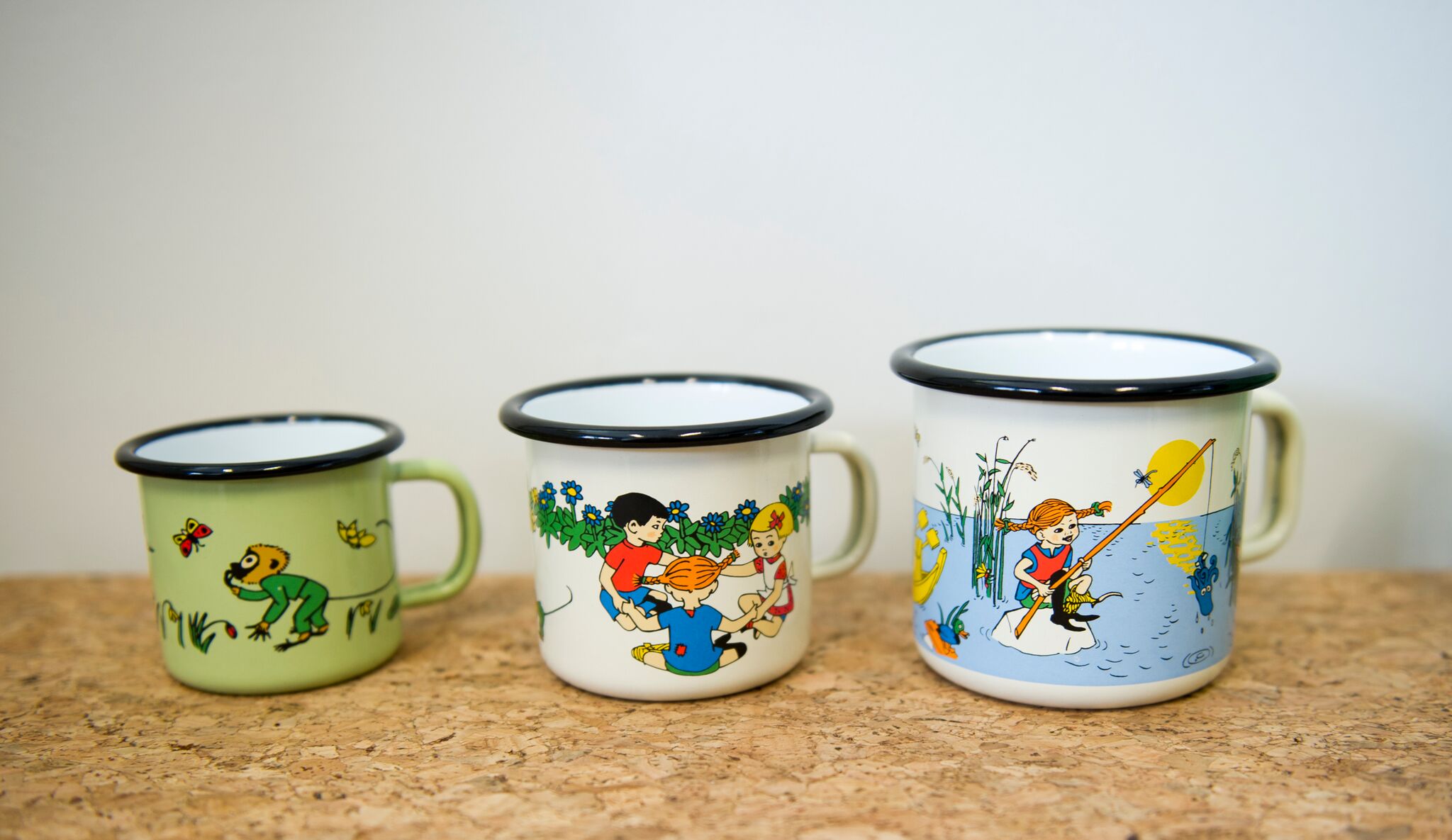 Pippi Långstrump Emaljmugg 2,5 dl - Pippi & Vänner - 5