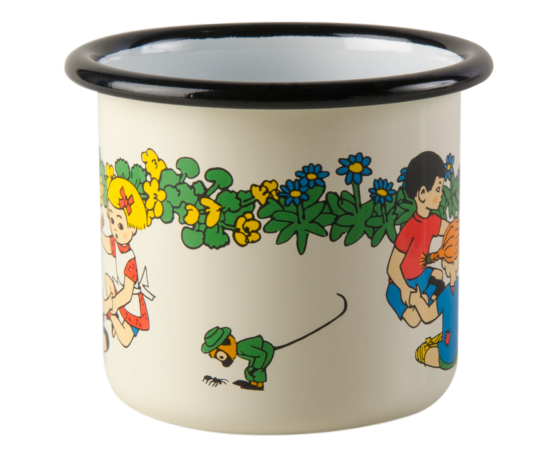Pippi Långstrump Emaljmugg 2,5 dl - Pippi & Vänner - 3