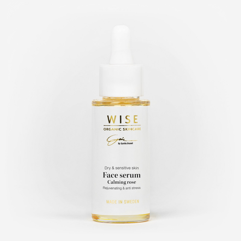 Face Serum Calming Rose 30ml - WISE Organic Beauty  - 2