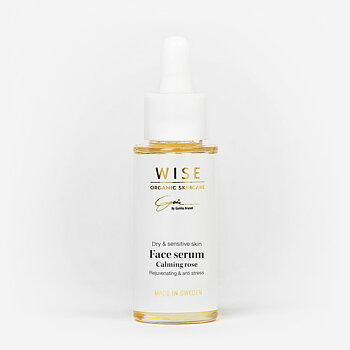 Face Serum Calming Rose 30ml - WISE Organic Beauty 