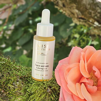 Face Serum Calming Rose 30ml - WISE Organic Beauty 