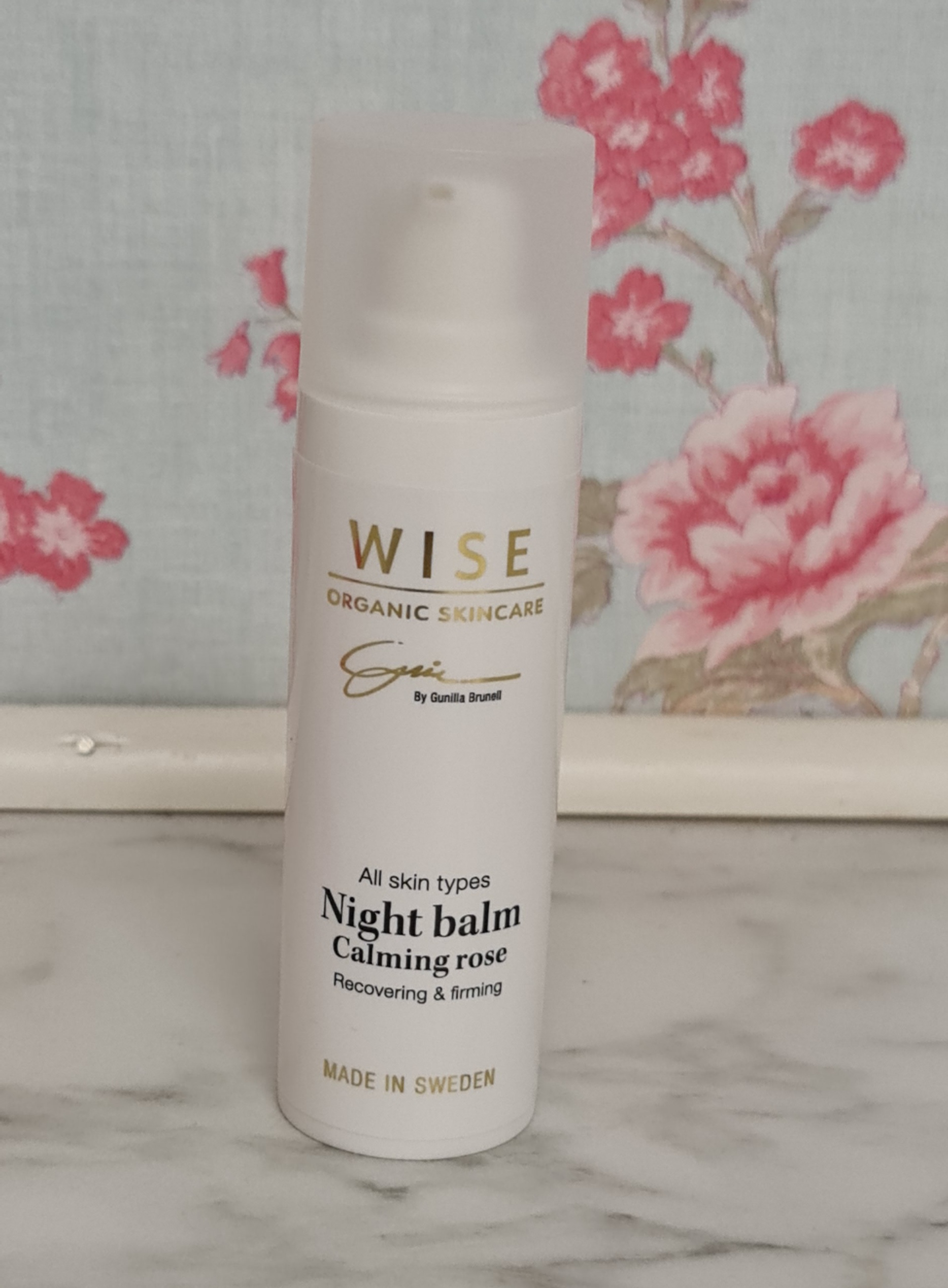 Nattkräm Ros, Night balm calming Rose 30ml - WISE Organic beauty, uppdaterad - 4