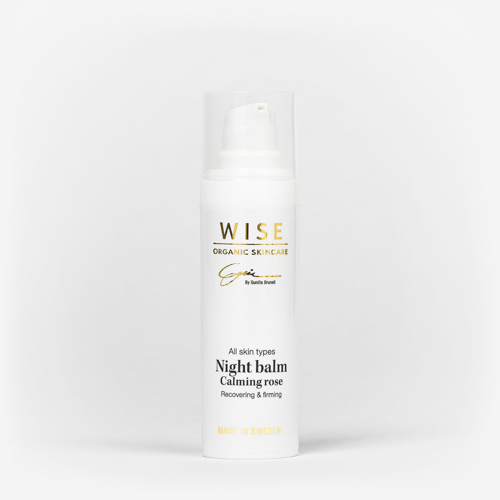 Nattkräm Ros, Night balm calming Rose 30ml - WISE Organic beauty, uppdaterad - 3