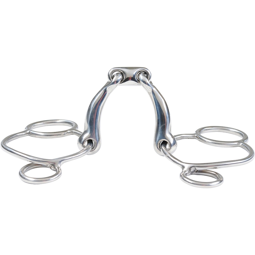 HG Tredelt buet "pessoa" bitt 2 ringer