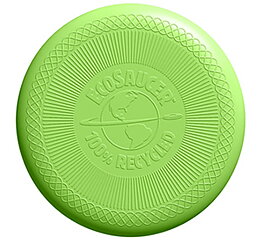Grøn frisbee