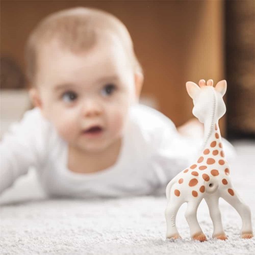 Sophie Giraff babyleksak av naturgummi
