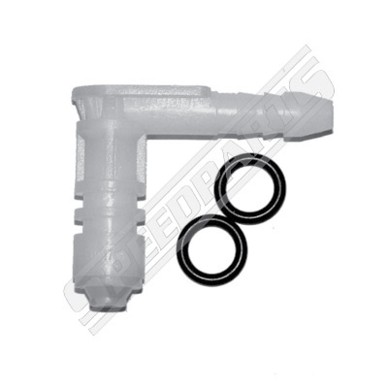 Nipple for fuelpump unit pressure