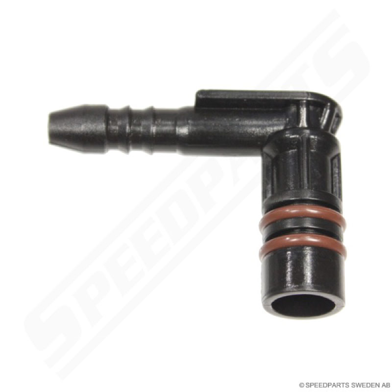 Nipple for fuelpump unit return