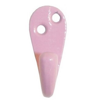 Krok rosa metallkrok shabby chic lantlig stil