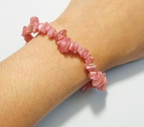Rodokrosit Chip Armband - 2