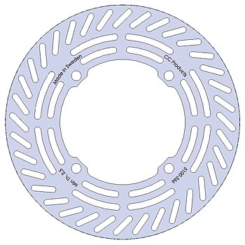 Bromsskiva Fram Honda CR 125-500 92-94