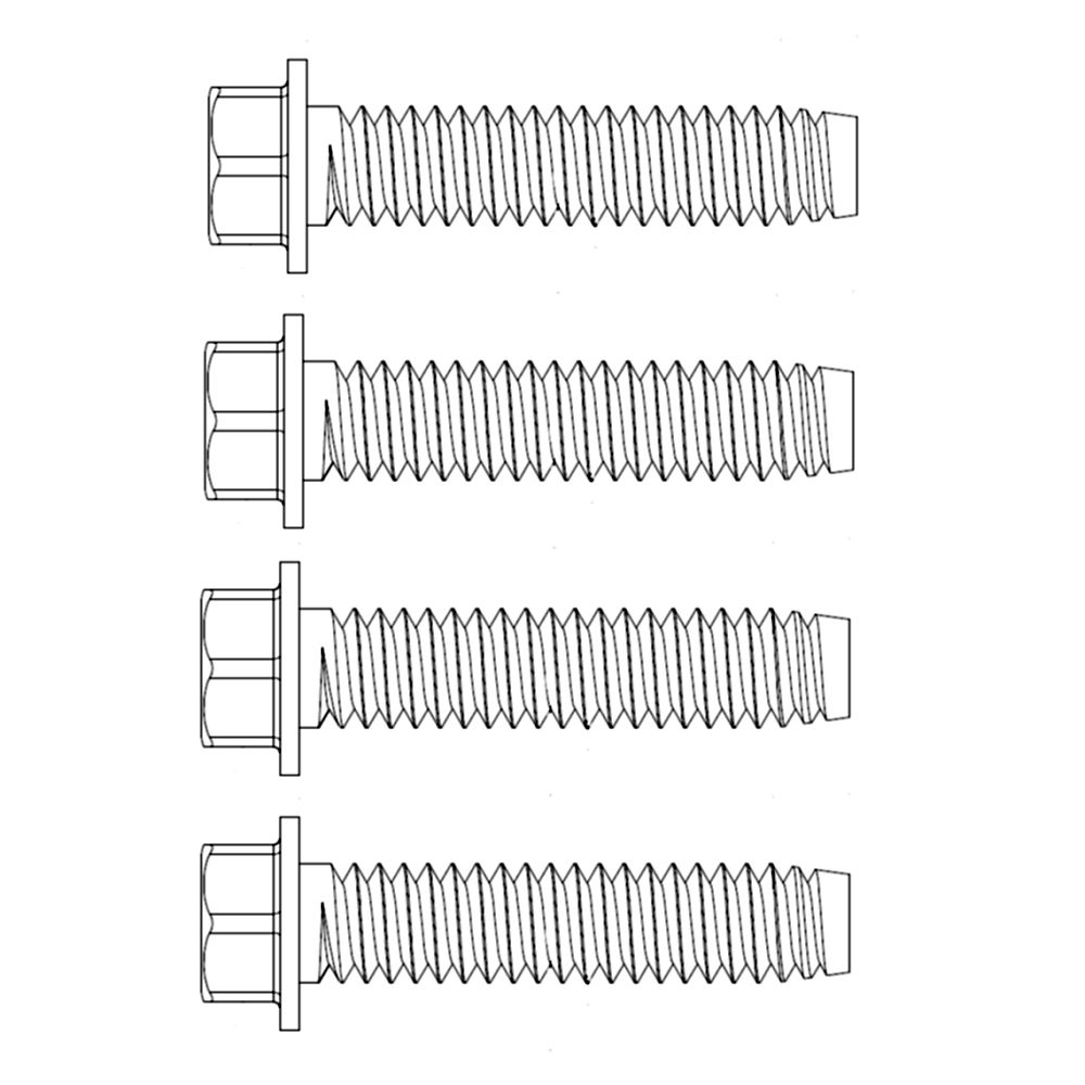 Racor 10-24X7/8IN REPLACEMENT CAPSCREW F/500, 4 pcs - (item no.  RK15081)