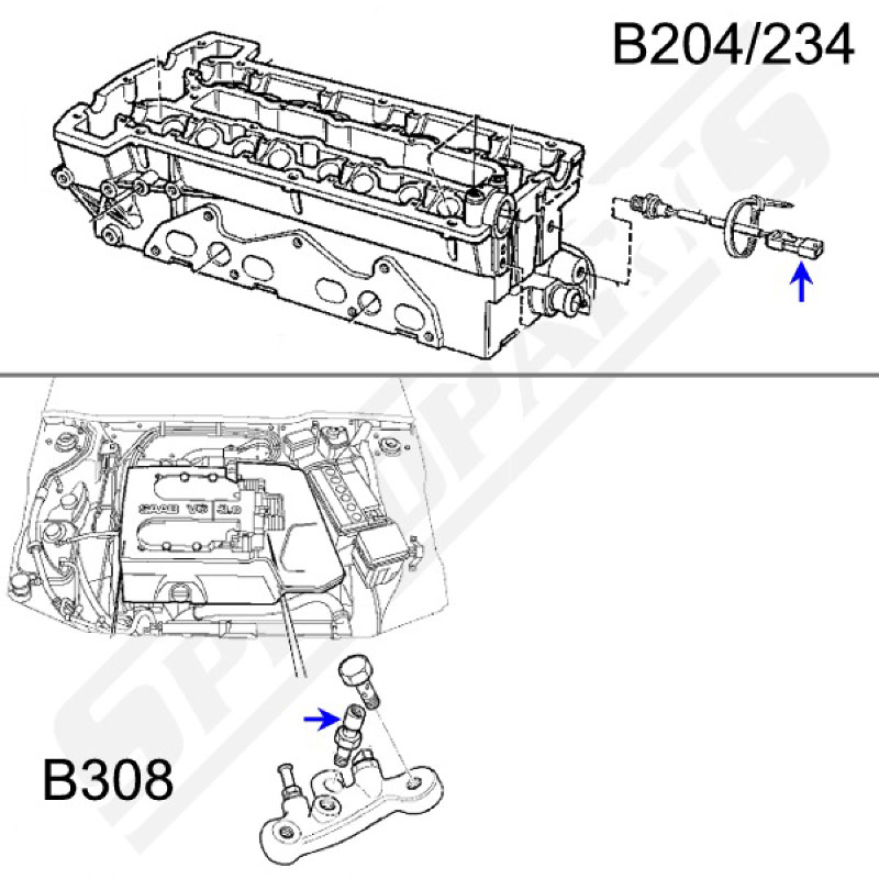 Watertemp sensor 900/9000 - 2