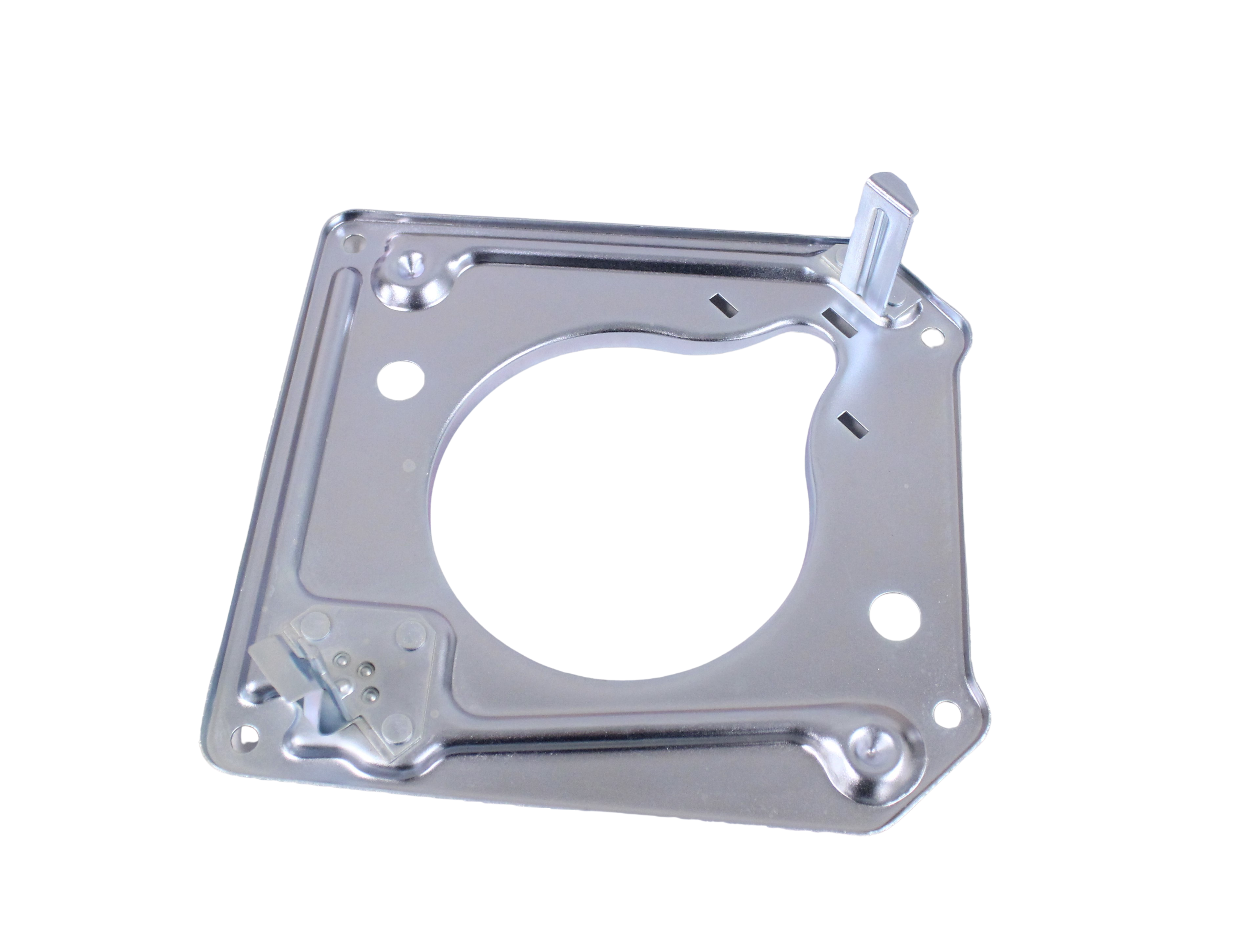 Attaching plate, headlight
