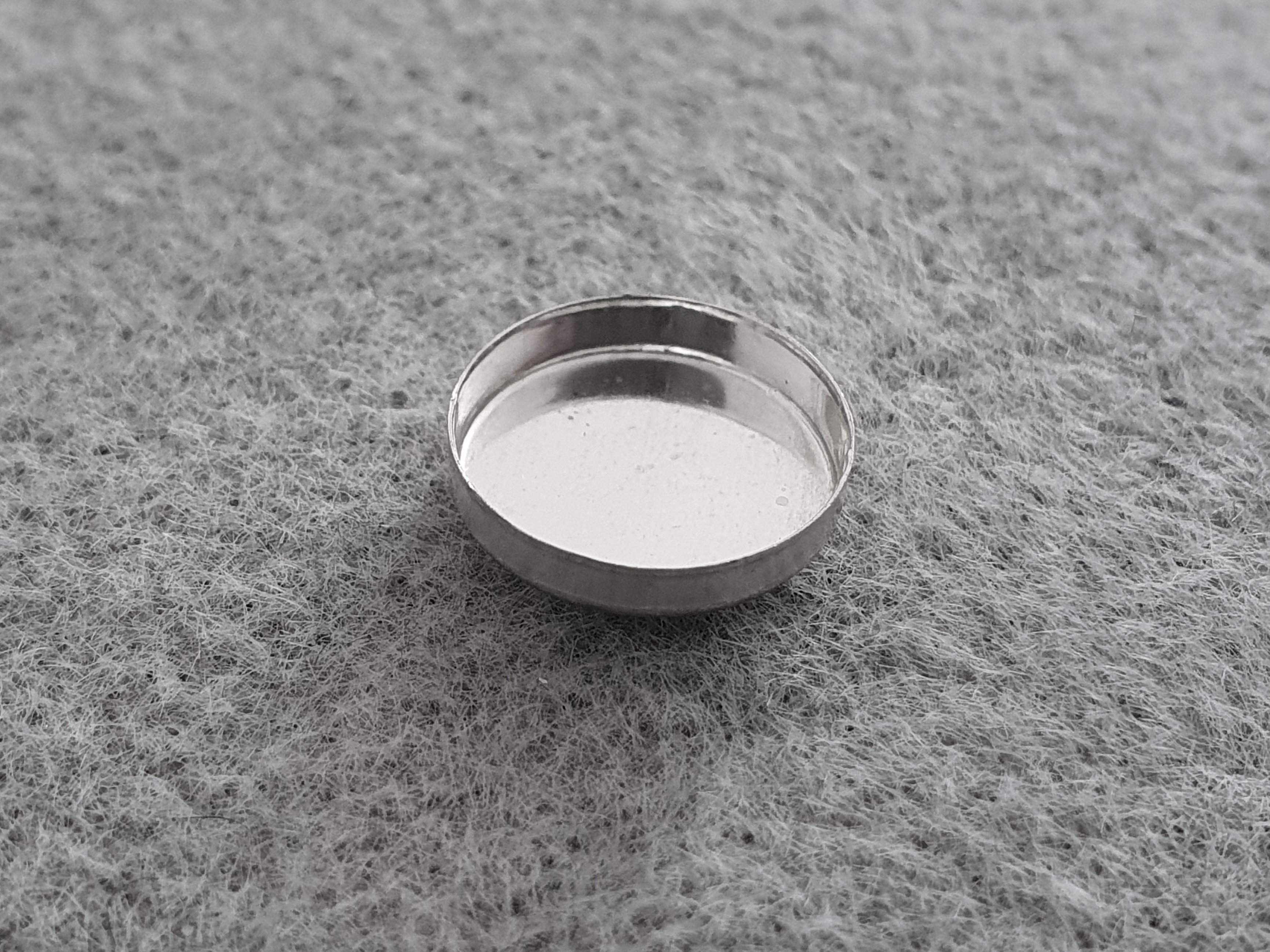cab.mounting. 12mm round 925-silver