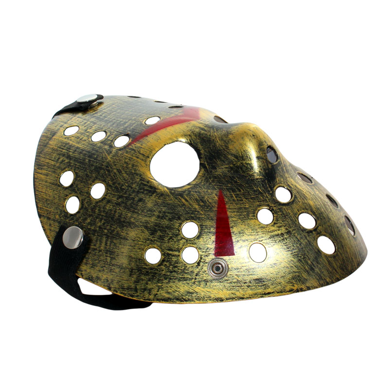 Jason Hockeymask guld liggandes