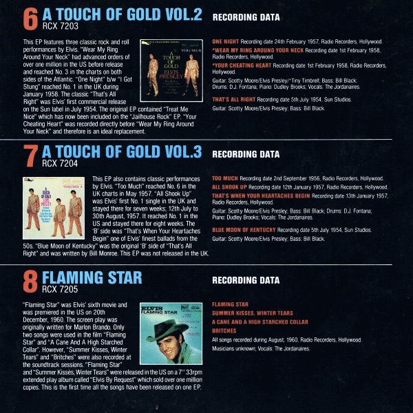 ELVIS PRESLEY  - The E.P. Collection Vol 2 / 11 UK EP:s - 5