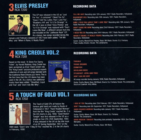 ELVIS PRESLEY  - The E.P. Collection Vol 2 / 11 UK EP:s - 4