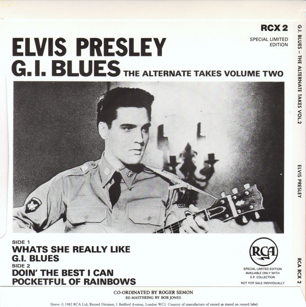 ELVIS PRESLEY  - The E.P. Collection Vol 2 / 11 UK EP:s - 8